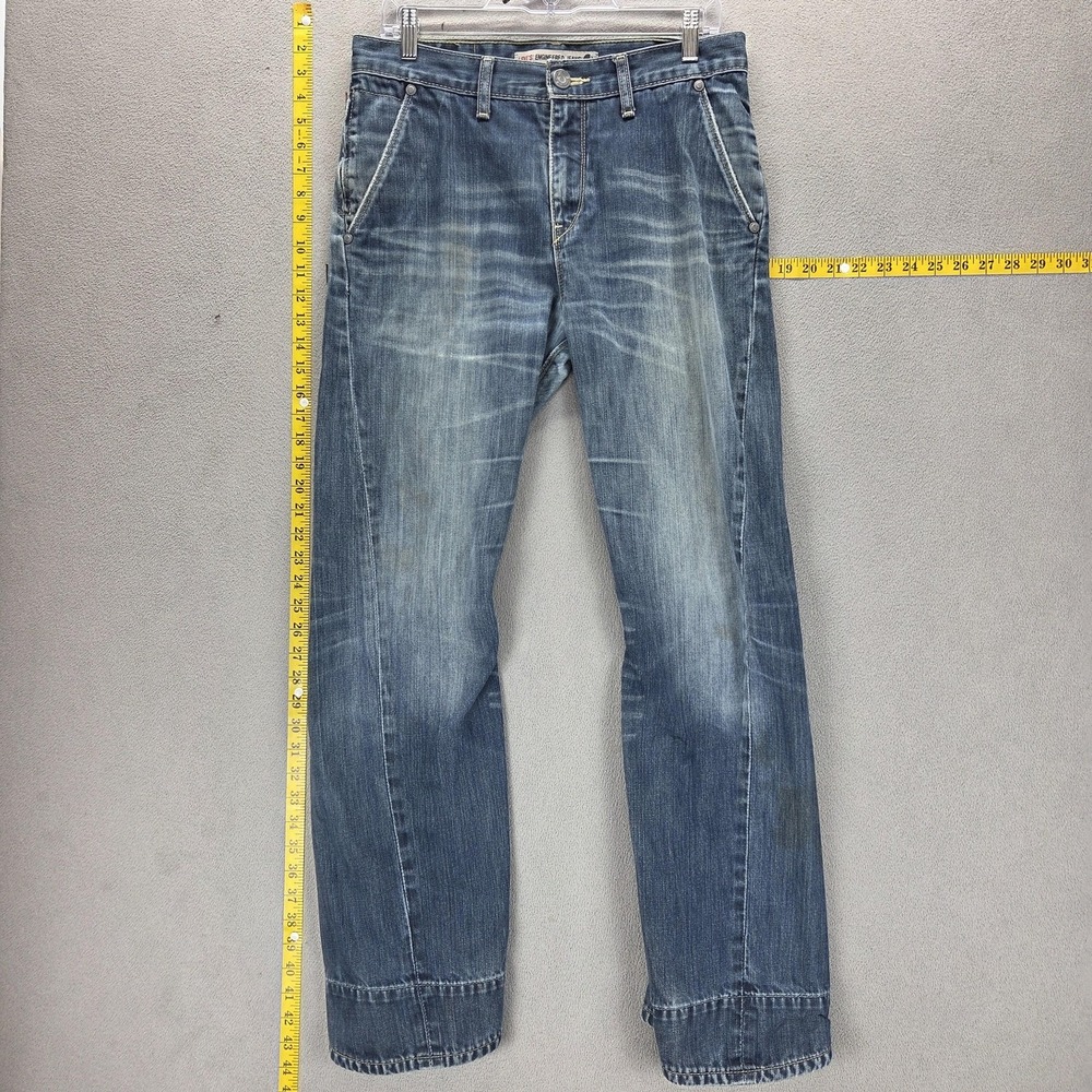 Vintage Levis Engineered Jeans Mens Blue Twisted 10th Anniversary Fits 30x30